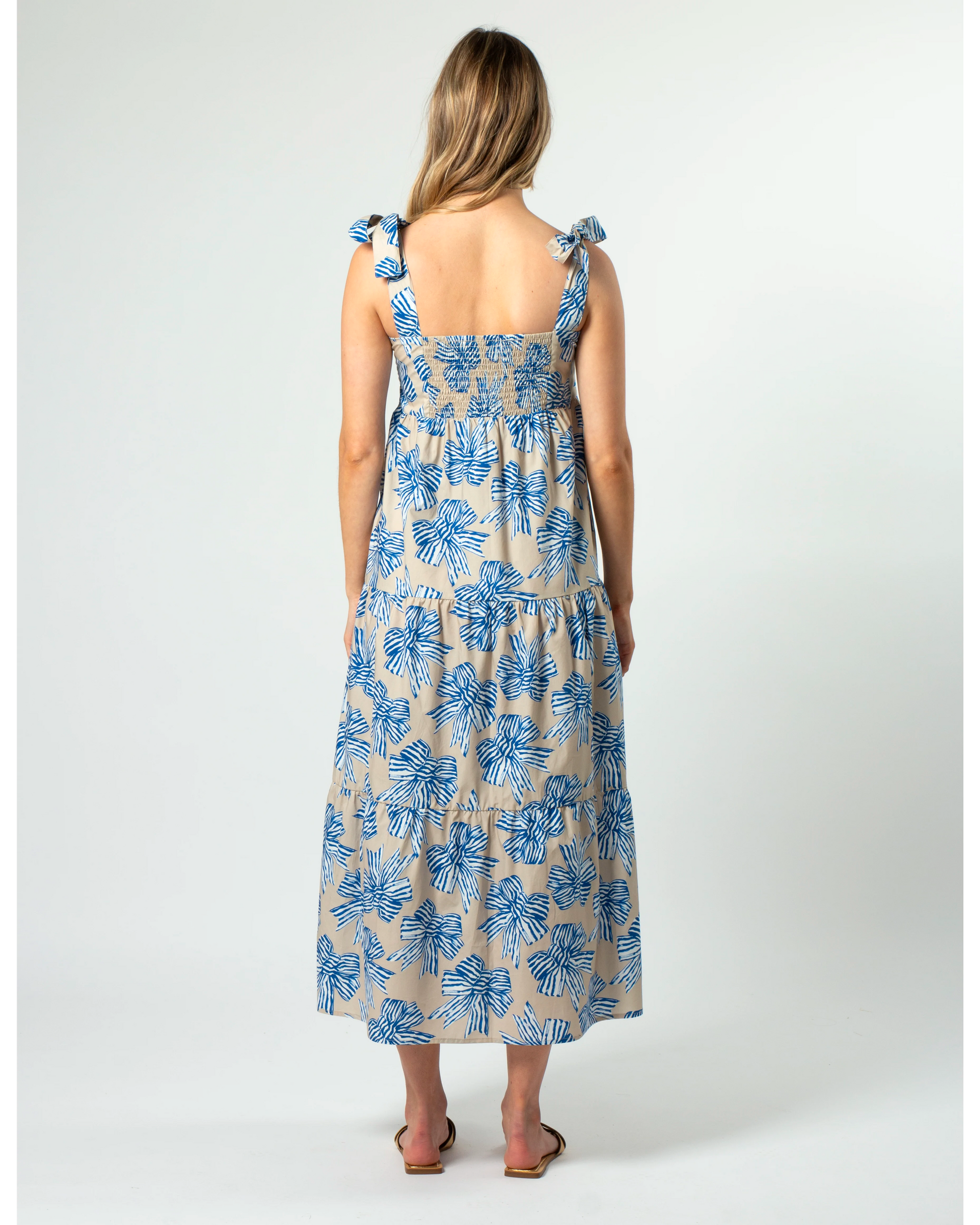 STELLA + GEMMA IVY DRESS - BOWTIFUL BLUE - THE VOGUE STORE