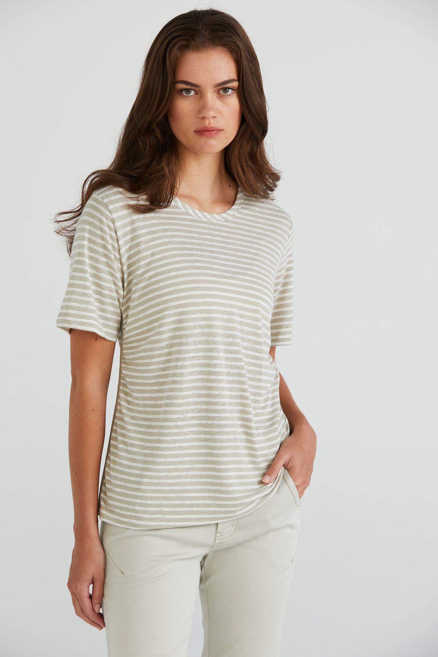 LANIA BONNIE TOP - TWINE STRIPE - THE VOGUE STORE