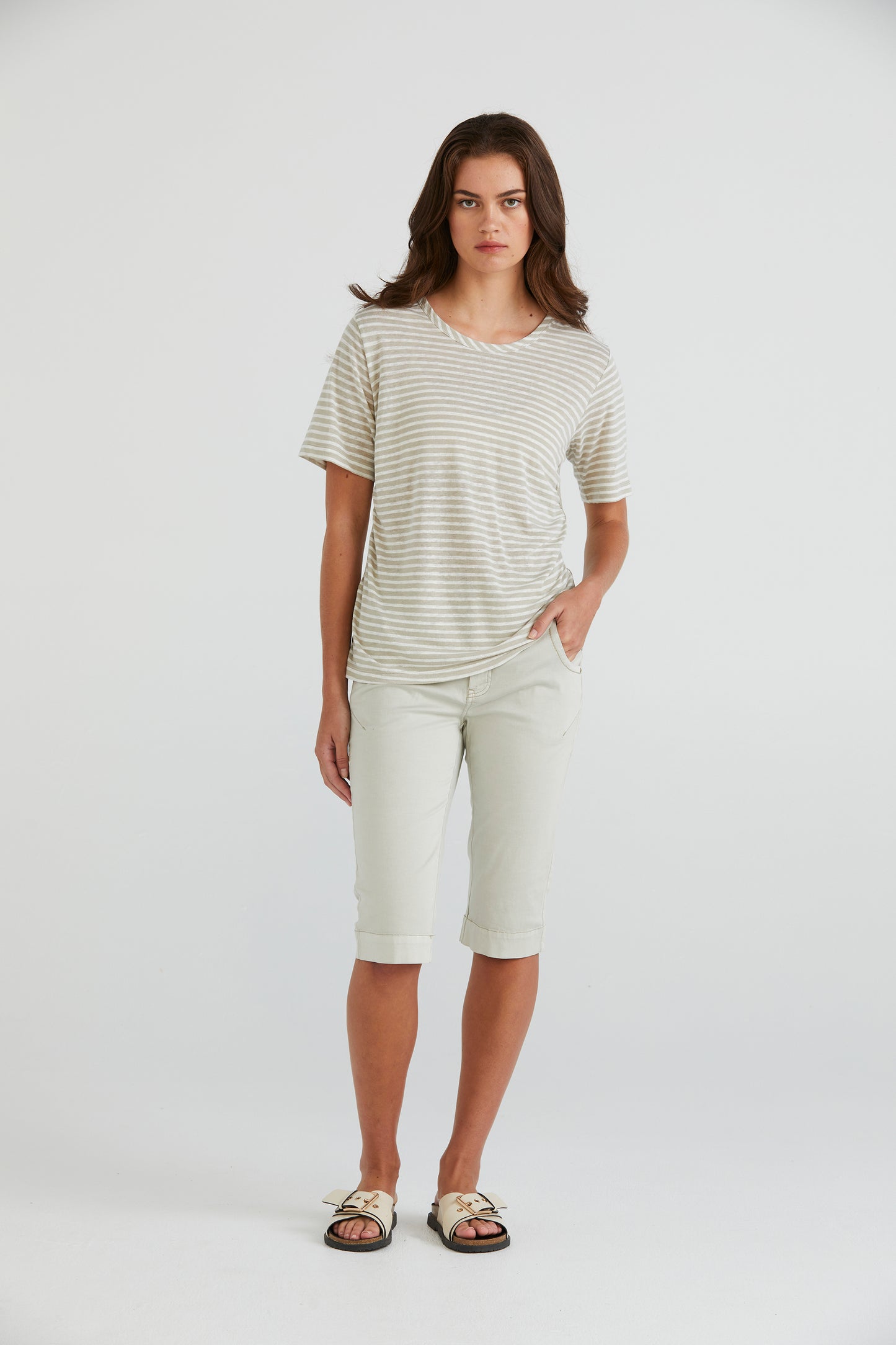 LANIA BONNIE TOP - TWINE STRIPE - THE VOGUE STORE