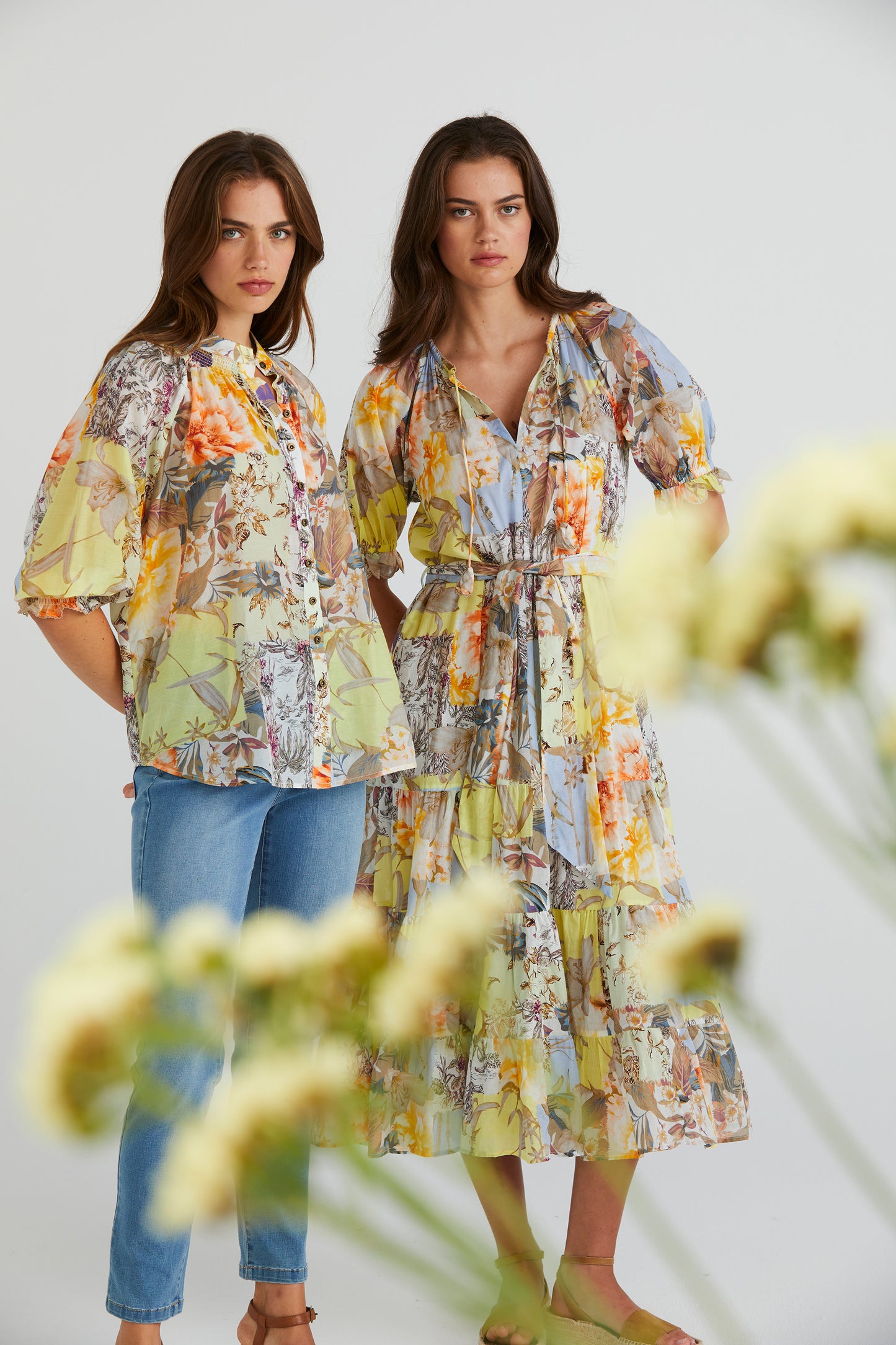 LANIA MONARCH SHIRT - MONARCH PRINT