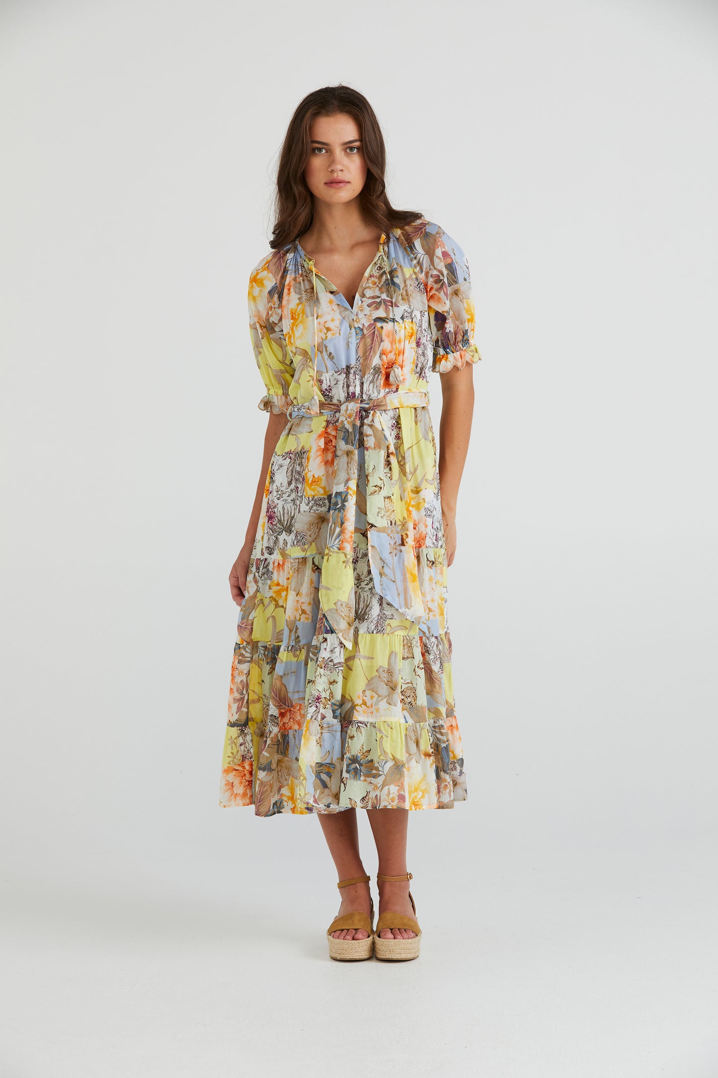 LANIA MONARCH DRESS - MONARCH PRINT - THE VOGUE STORE