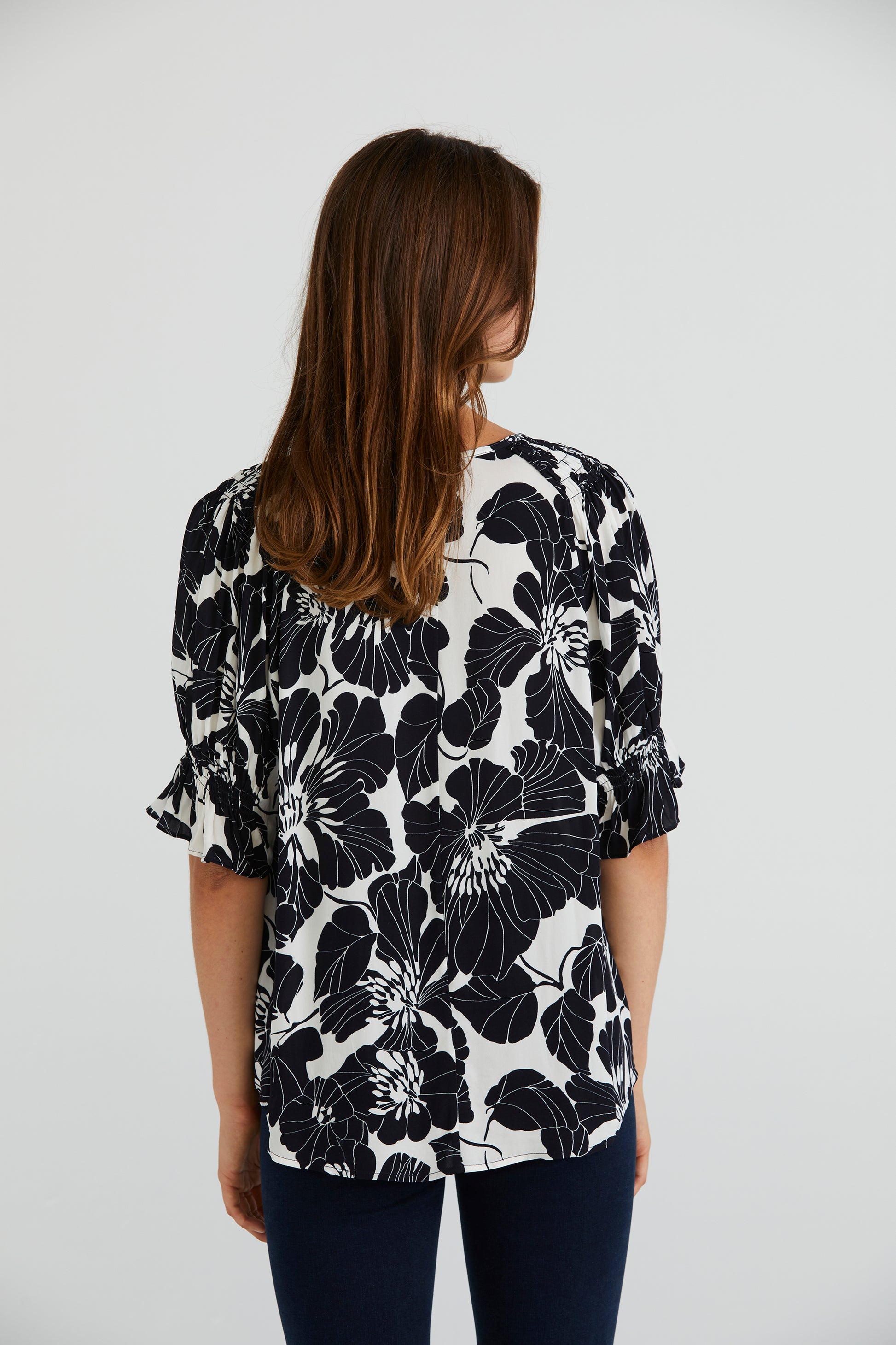 LANIA PLAZA TOP - PLAZA PRINT - THE VOGUE STORE