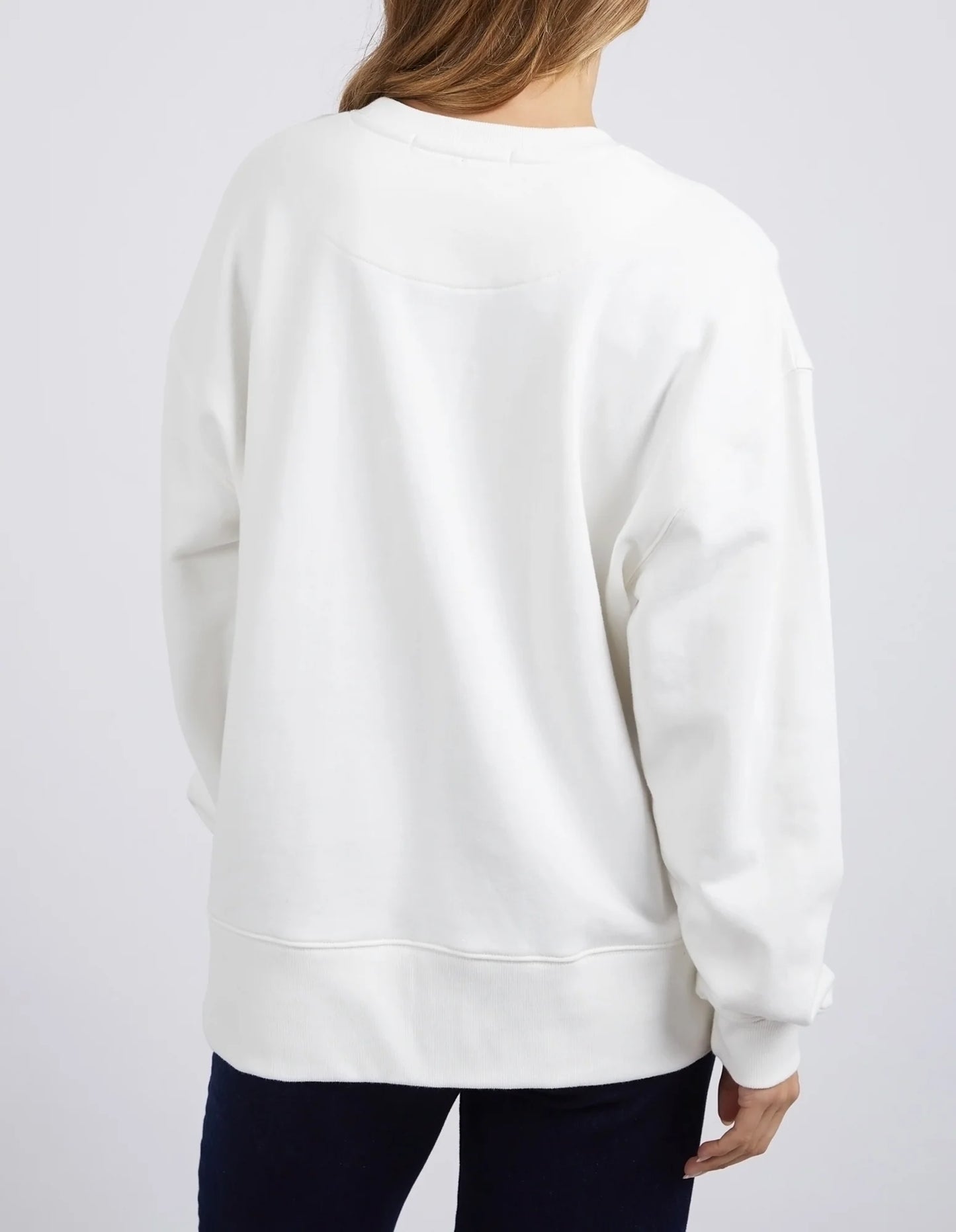 FOXWOOD ROSA CREW - VINTAGE WHITE - THE VOGUE STORE