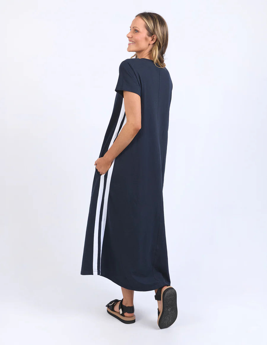 FOXWOOD RECOVERY DRESS - NAVY - THE VOGUE STORE