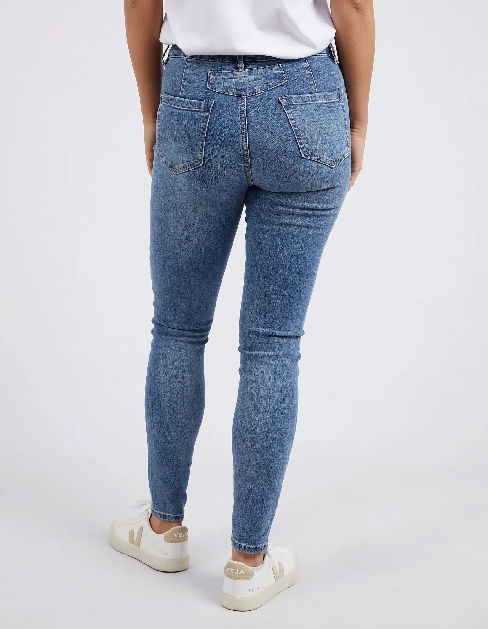 FOXWOOD CITY JEAN - BLUE - THE VOGUE STORE