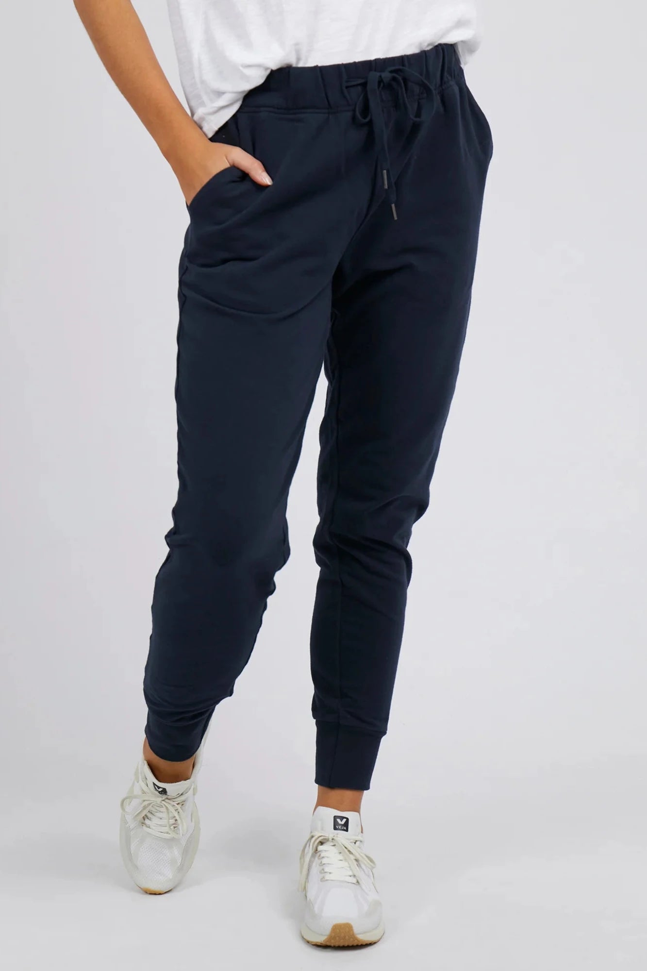 FOXWOOD LAZY DAYS PANT - NAVY - THE VOGUE STORE