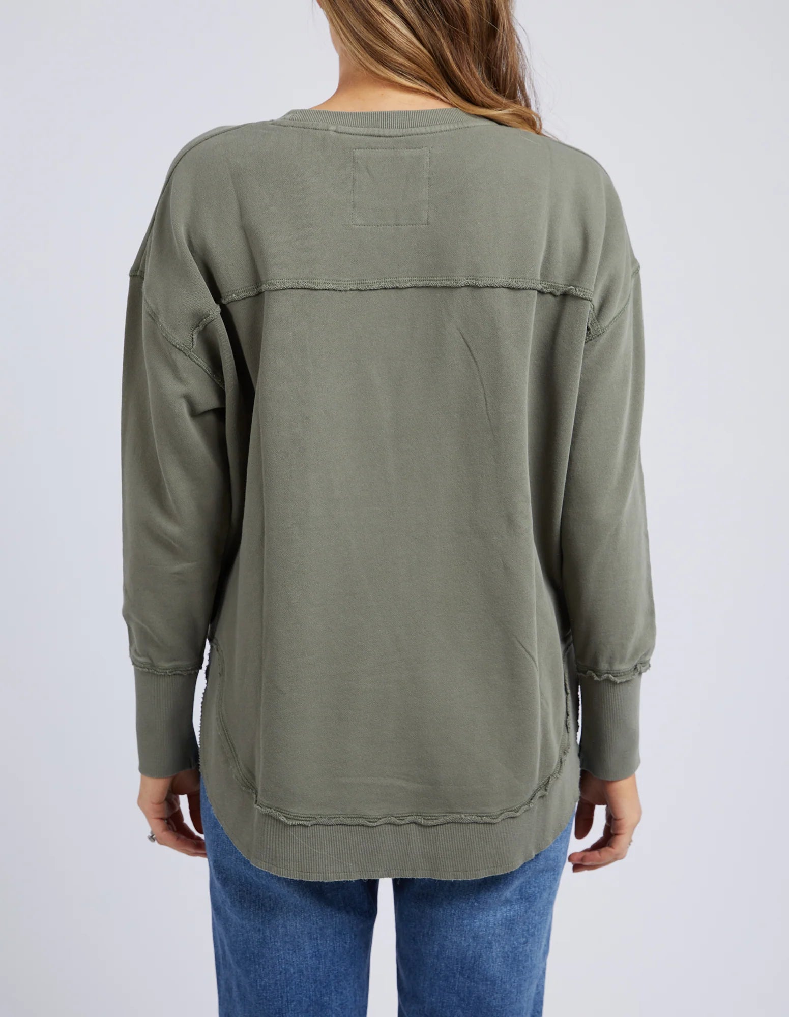 FOXWOOD DELILAH CREW KHAKI - THE VOGUE STORE