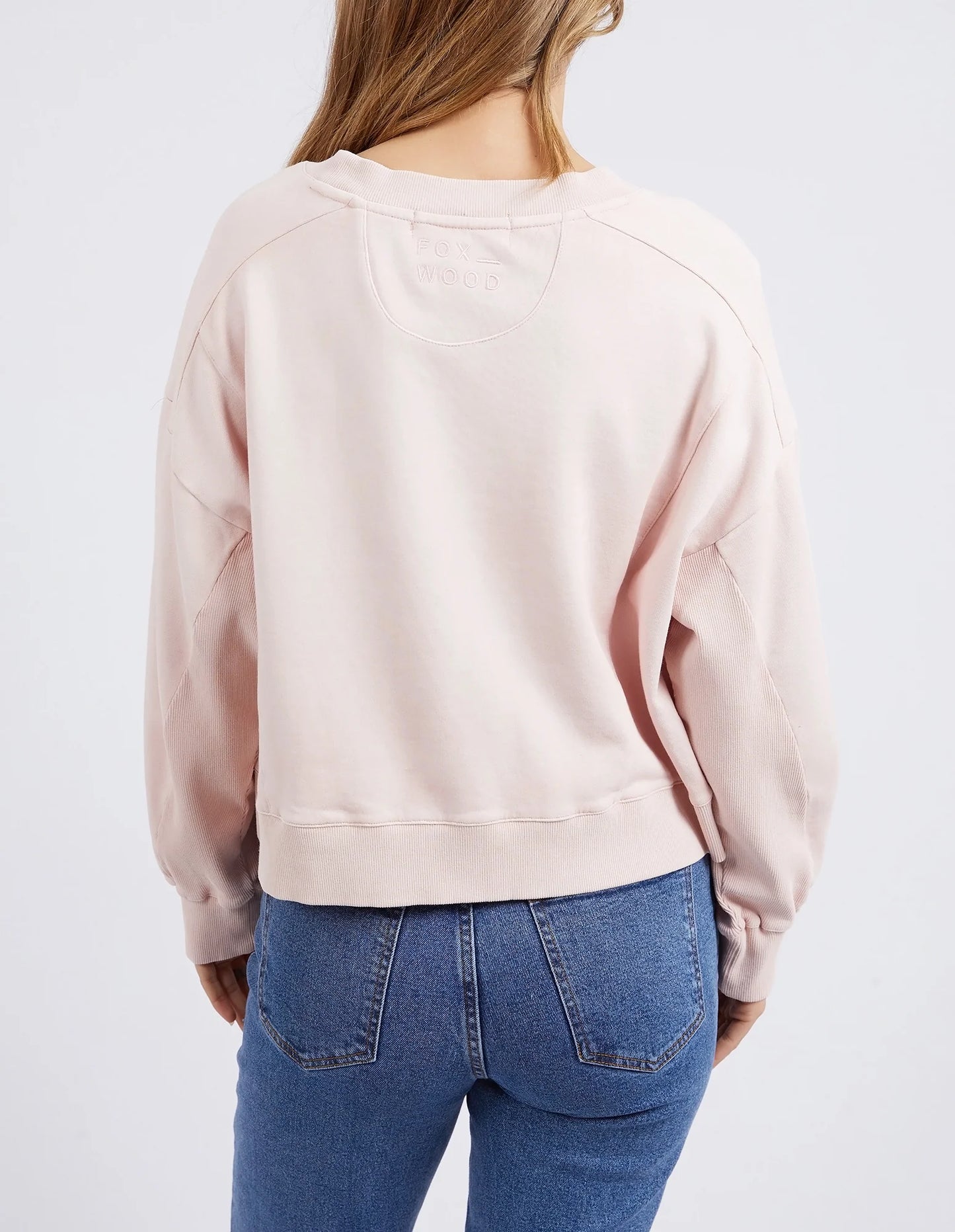 FOXWOOD CECILE CREW - PALE PINK - THE VOGUE STORE