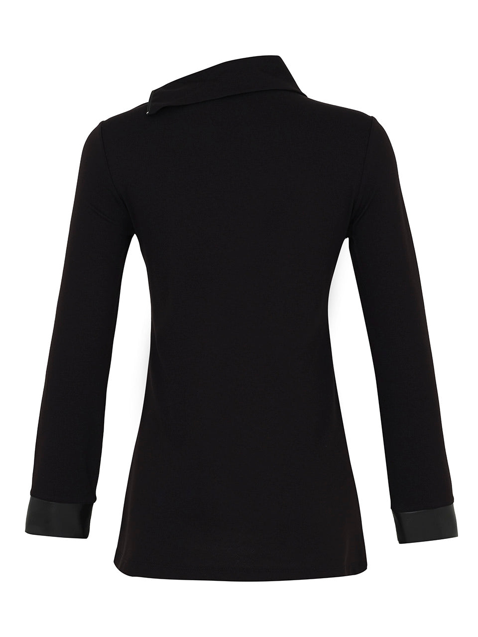 DOLCEZZA POETRY COWL NECK TOP - THE VOGUE STORE