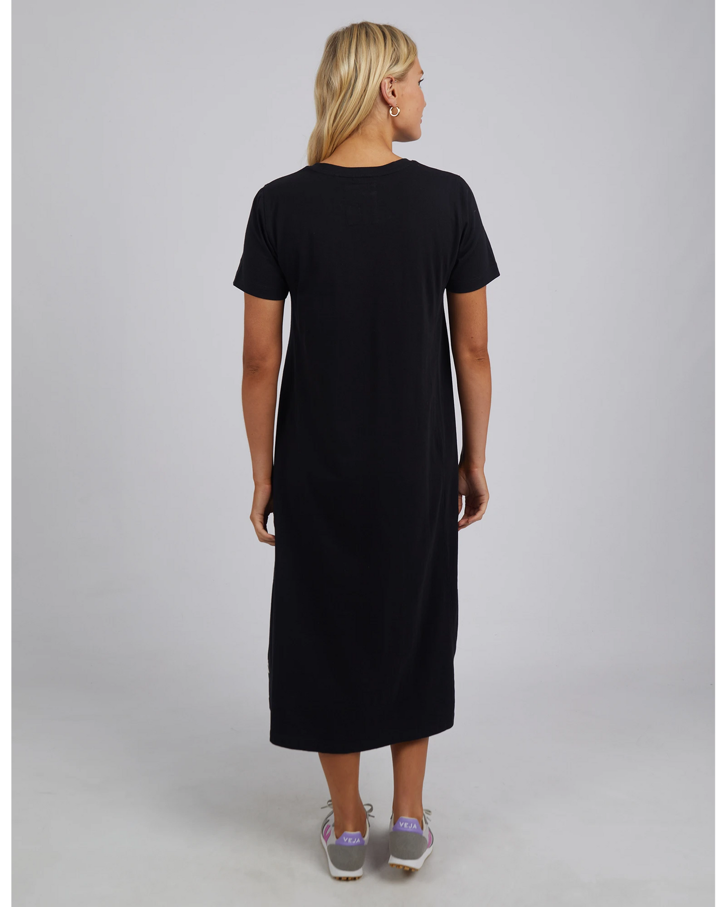 ELM ADIRA DRESS - BLACK - THE VOGUE STORE