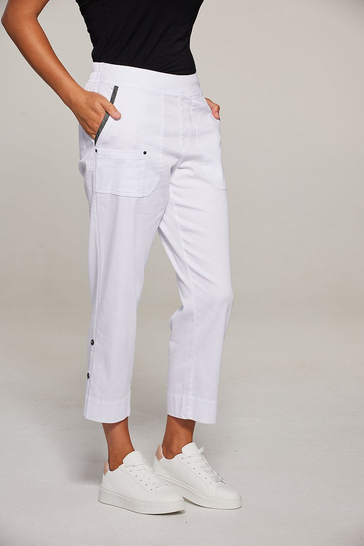 NEWPORT MICAH POCKET PANT - WHITE