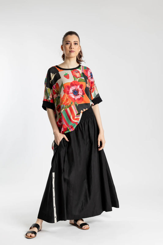 JELLICOE BRIXLEY SKIRT - BLACK - THE VOGUE STORE