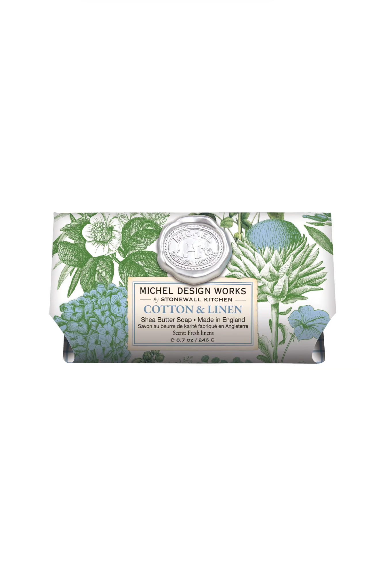 COTTON & LINEN LARGE SOAP BAR - THE VOGUE STORE