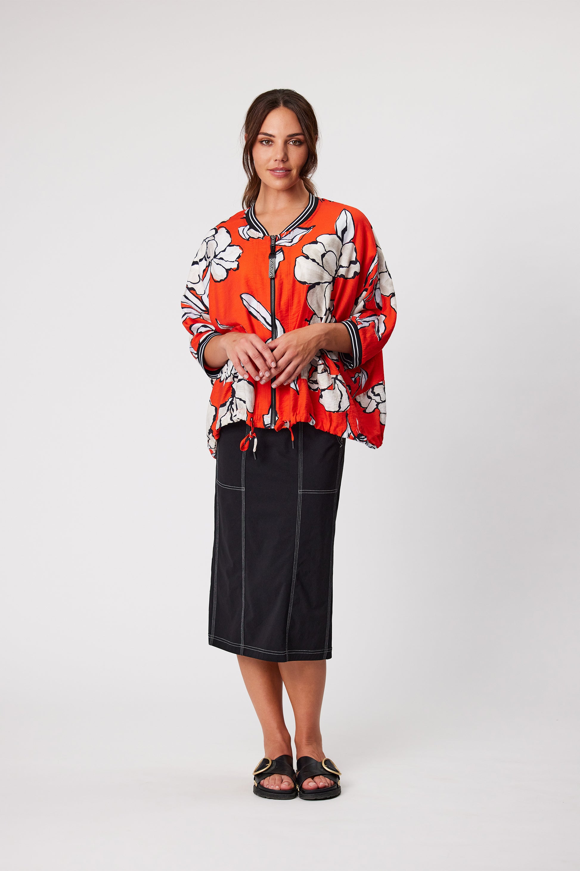 DESIGN NATION FLOURISH JACKET - THE VOGUE STORE