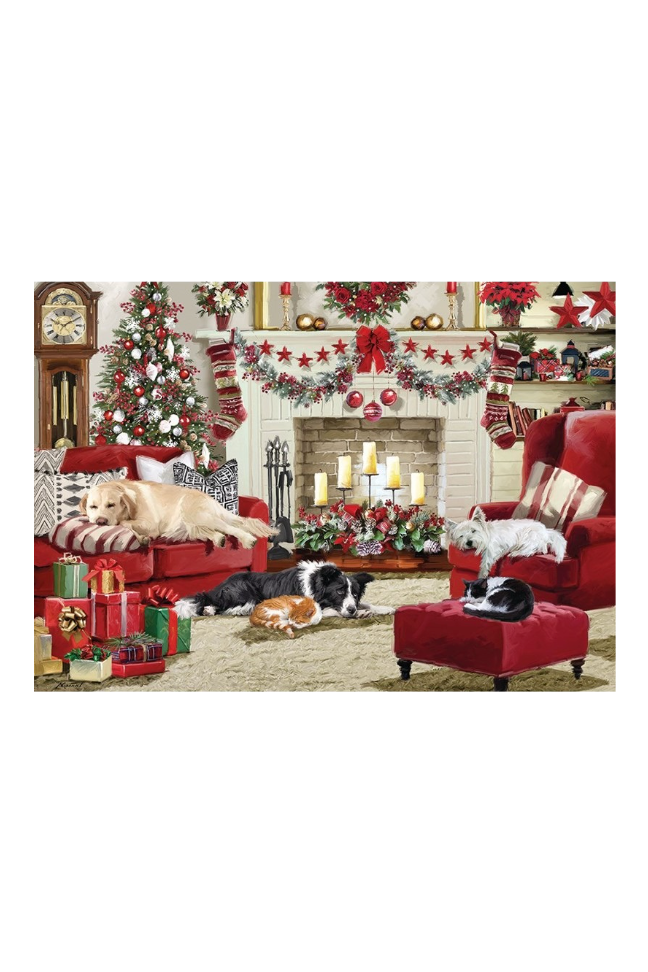 FIRESIDE PETS - 1000 PCE JIGSAW - THE VOGUE STORE