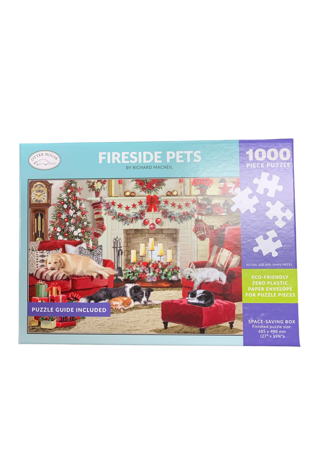 FIRESIDE PETS - 1000 PCE JIGSAW - THE VOGUE STORE