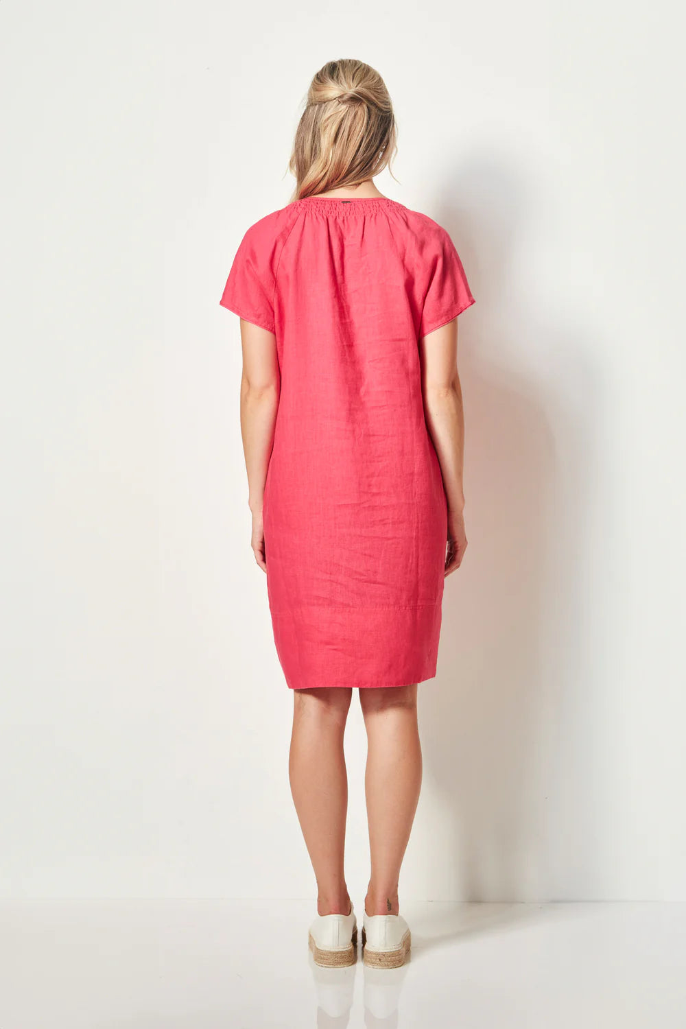 VERGE JOANNA DRESS - MAGENTA - THE VOGUE STORE