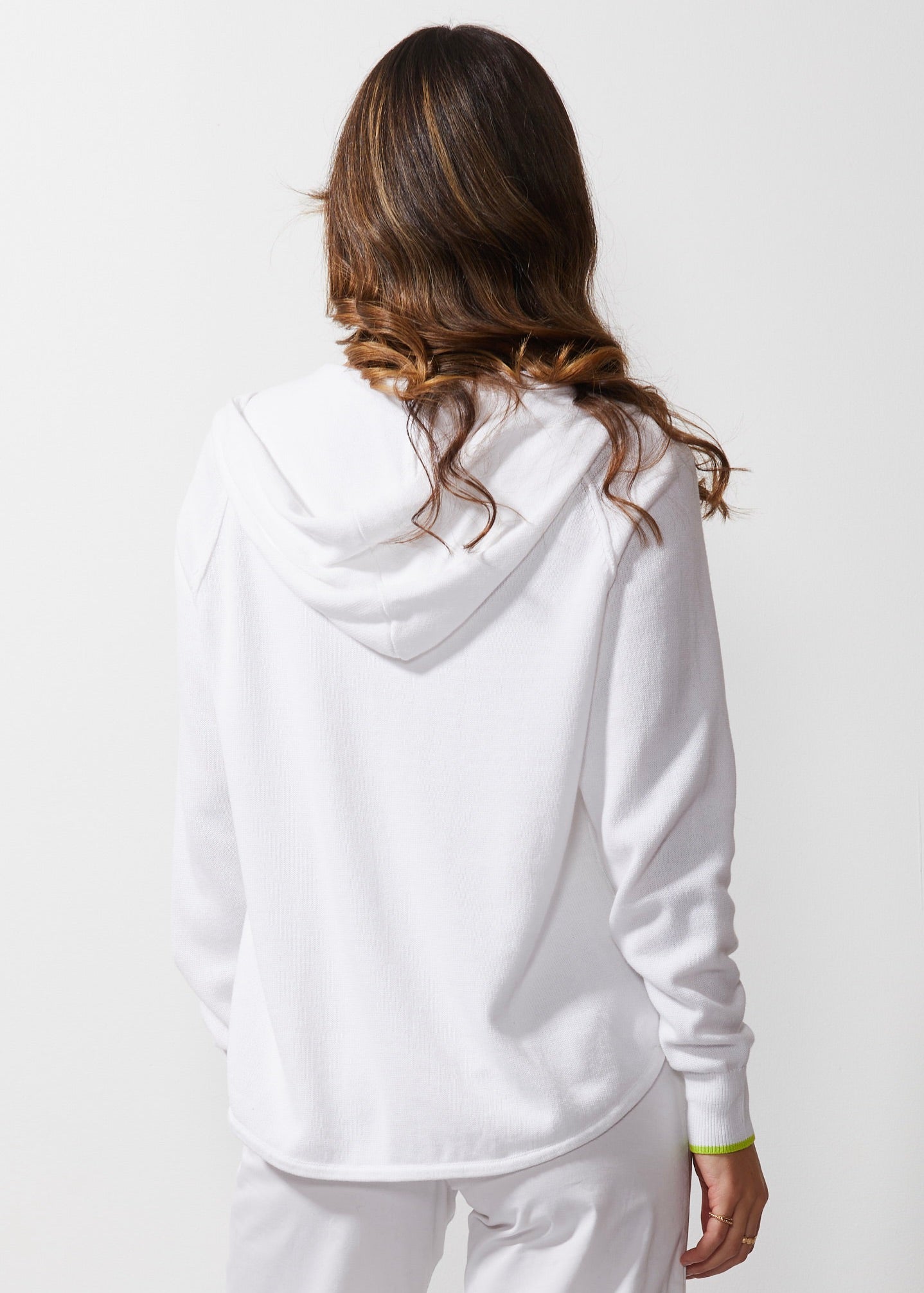 LD & CO WEEKEND HOODIE - WHITE