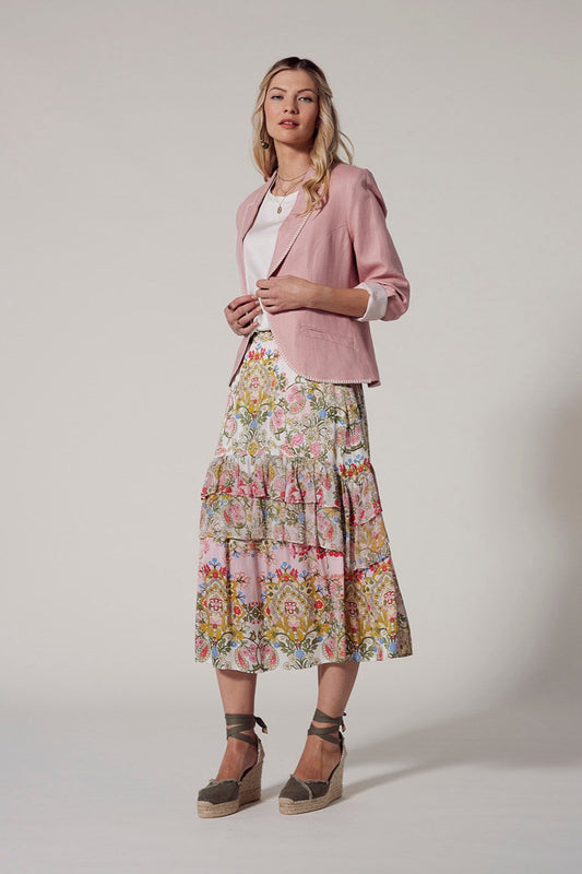 LOOBIES STORY CORTONA JACKET - ROSE - THE VOGUE STORE