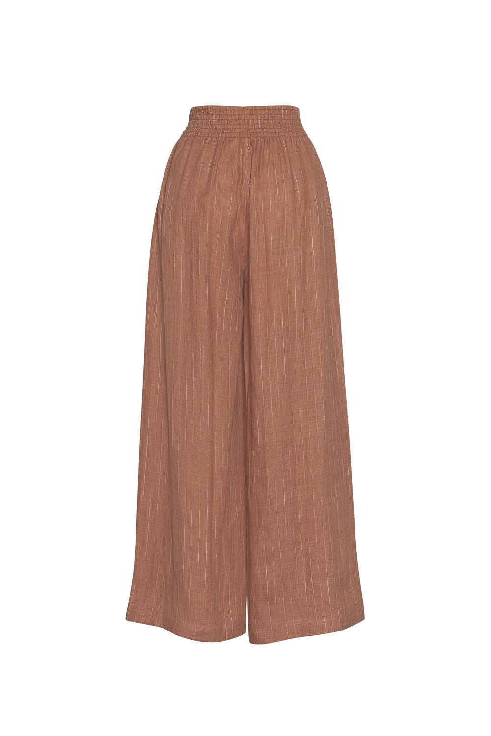 LOOBIES STORY CHIANTI PANT - CARAMEL STRIPE - THE VOGUE STORE