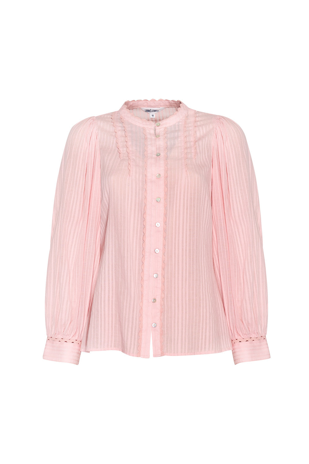 LOOBIES STORY JOY SHIRT - BLUSH - THE VOGUE STORE