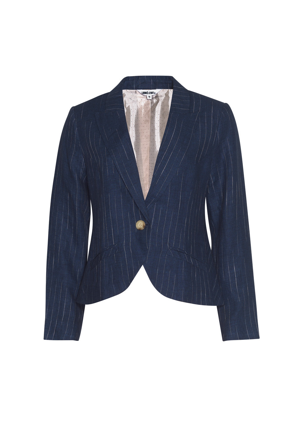 LOOBIES STORY CHIANTI JACKET - DENIM BLUE STRIPE - THE VOGUE STORE