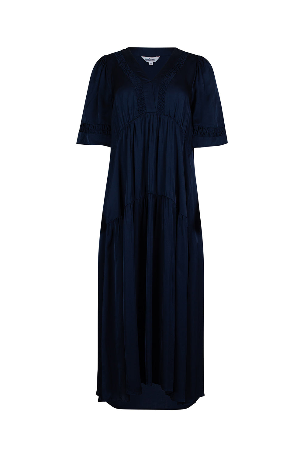 LOOBIES STORY SELENE MIDI DRESS - INDIGO - THE VOGUE STORE