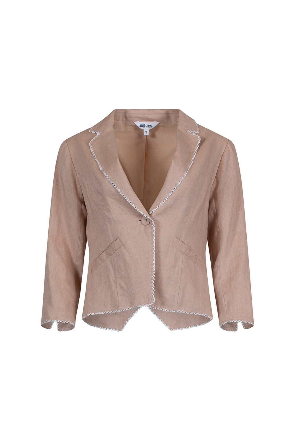 LOOBIES STORY VIVA JACKET - SAND - THE VOGUE STORE