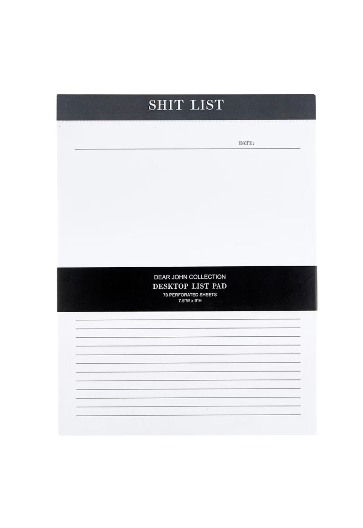 LIST PAD - SHIT LIST