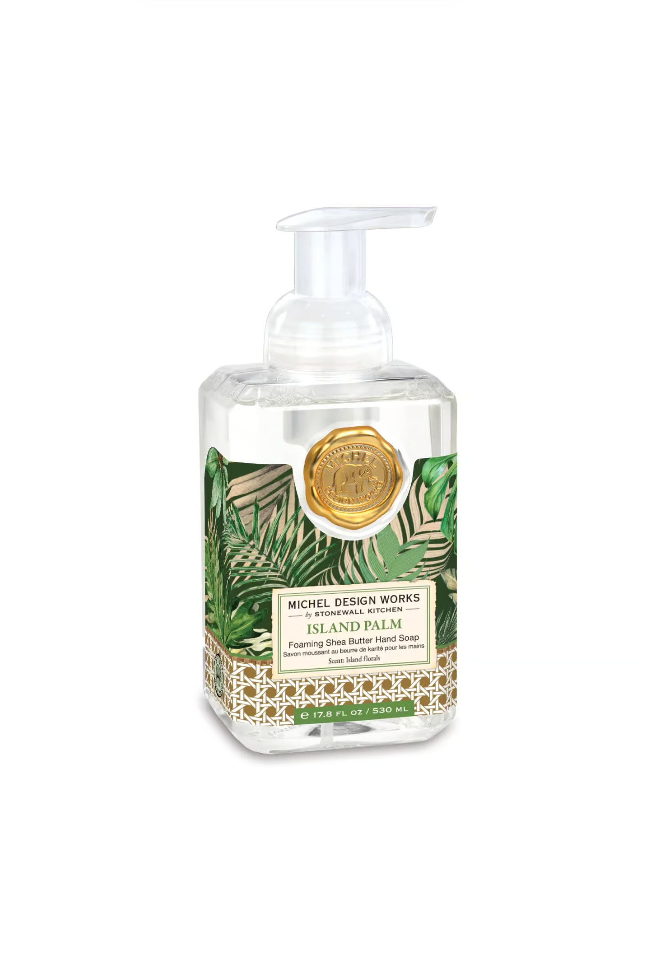 MICHEL DESIGN WORKS ISLAND PALM FOAMING HAND SOAP - THE VOGUE STORE