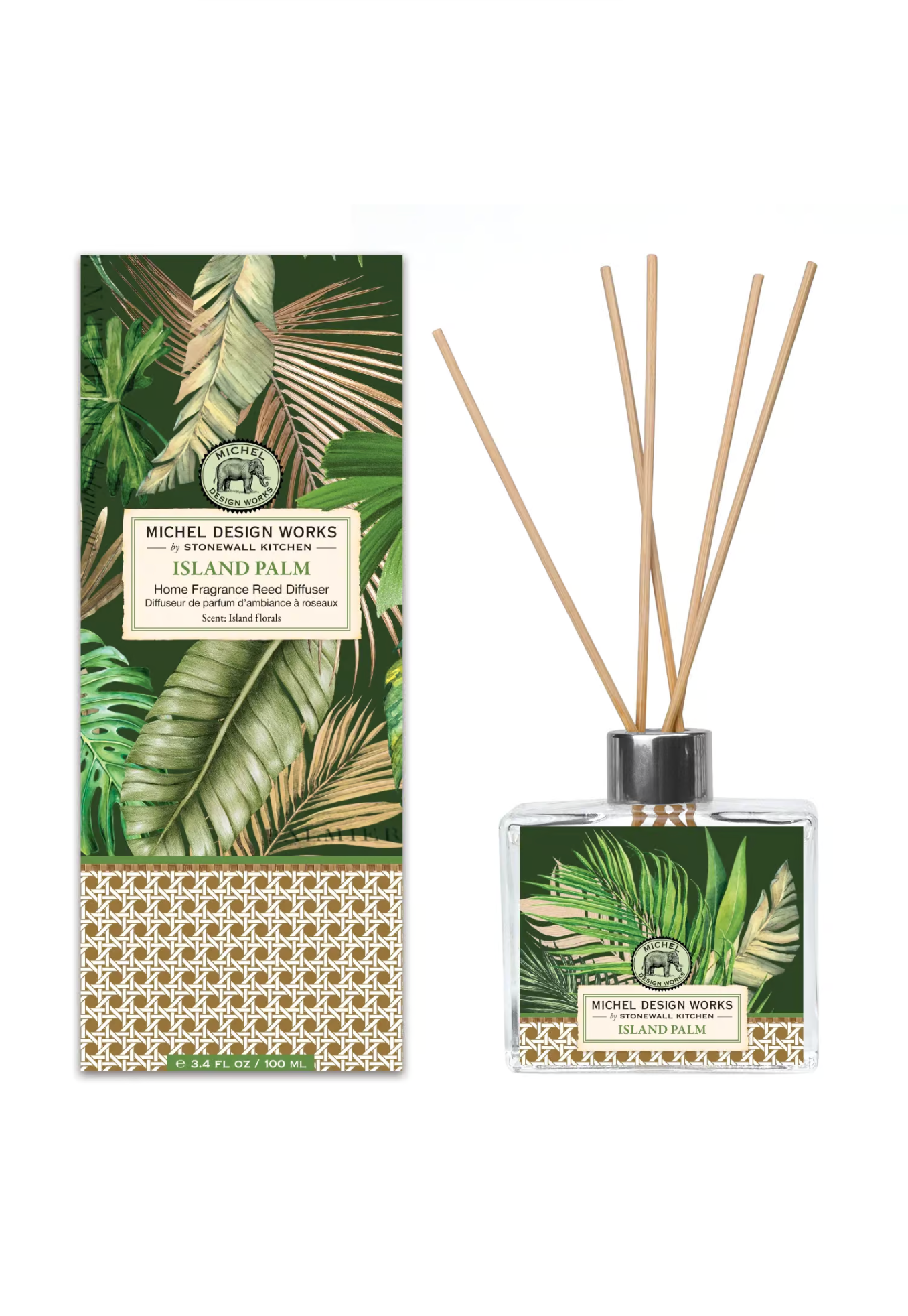 MICHEL DESIGN WORKS ISLAND PALM REED DIFFUSER - THE VOGUE STORE