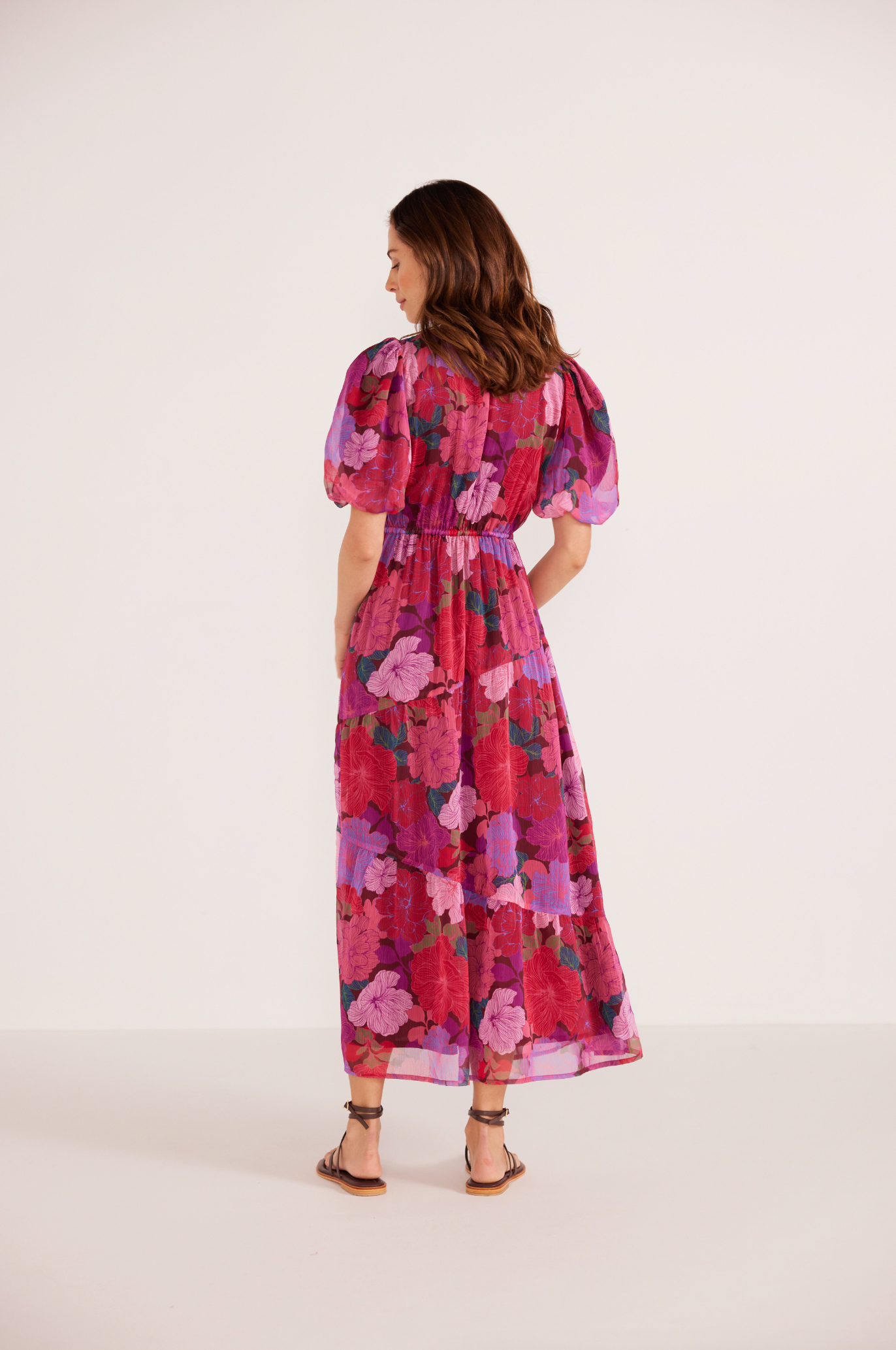 MINKPINK LEXIE TIERED MIDI DRESS - THE VOGUE STORE