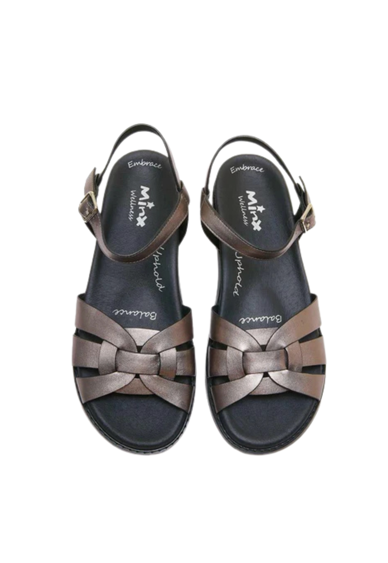 MINX ATHENS - PEWTER/BLACK - THE VOGUE STORE