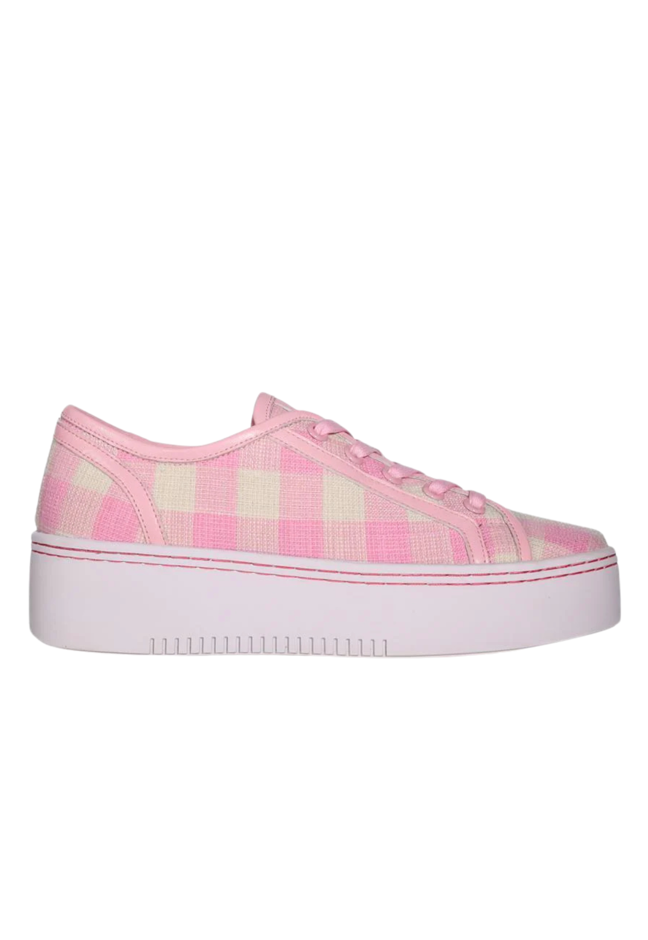 MINX LIZZIE - SOFT PINK CHECK - THE VOGUE STORE