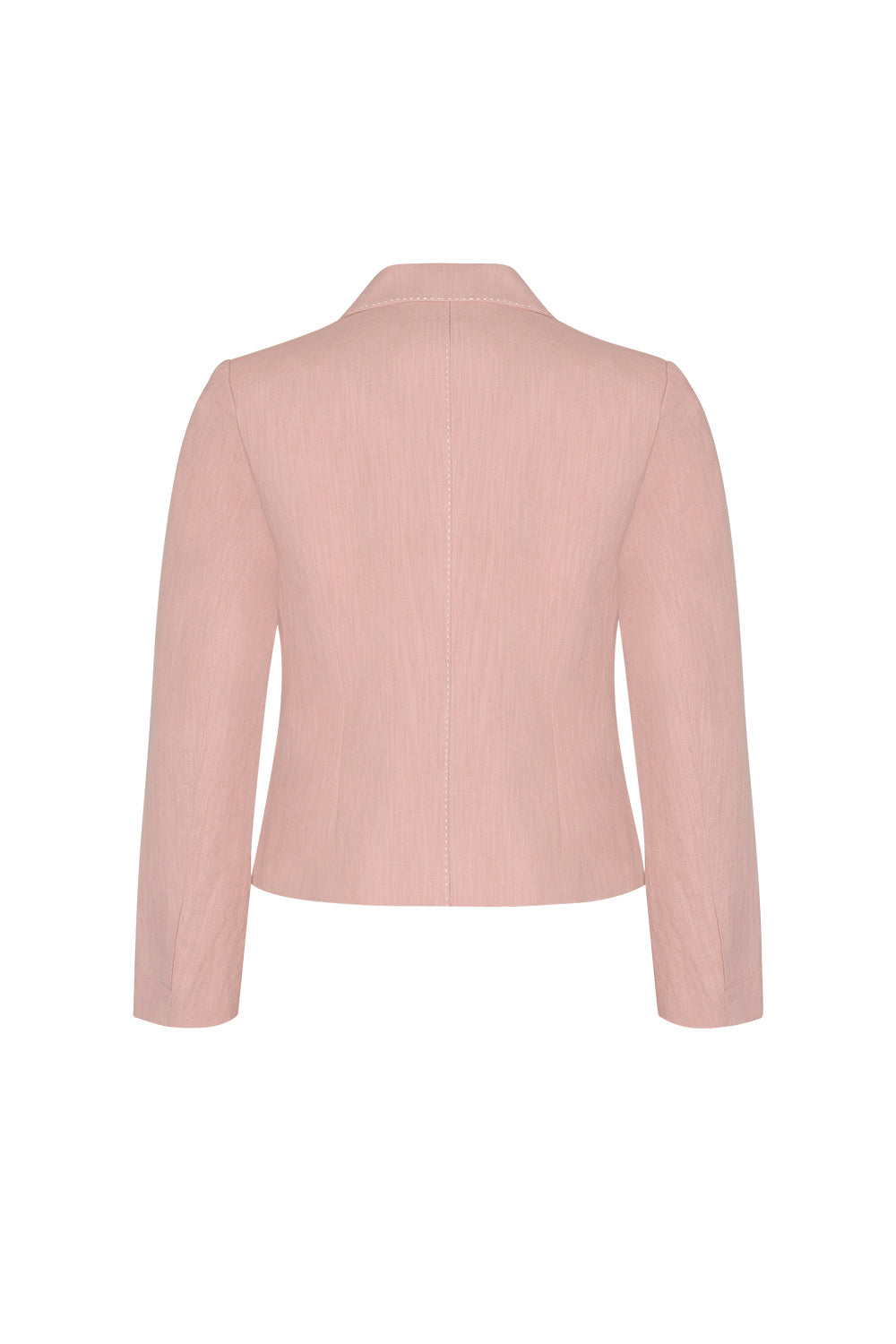 MADLY SWEETLY DART JACKET - BLUSH - THE VOGUE STORE