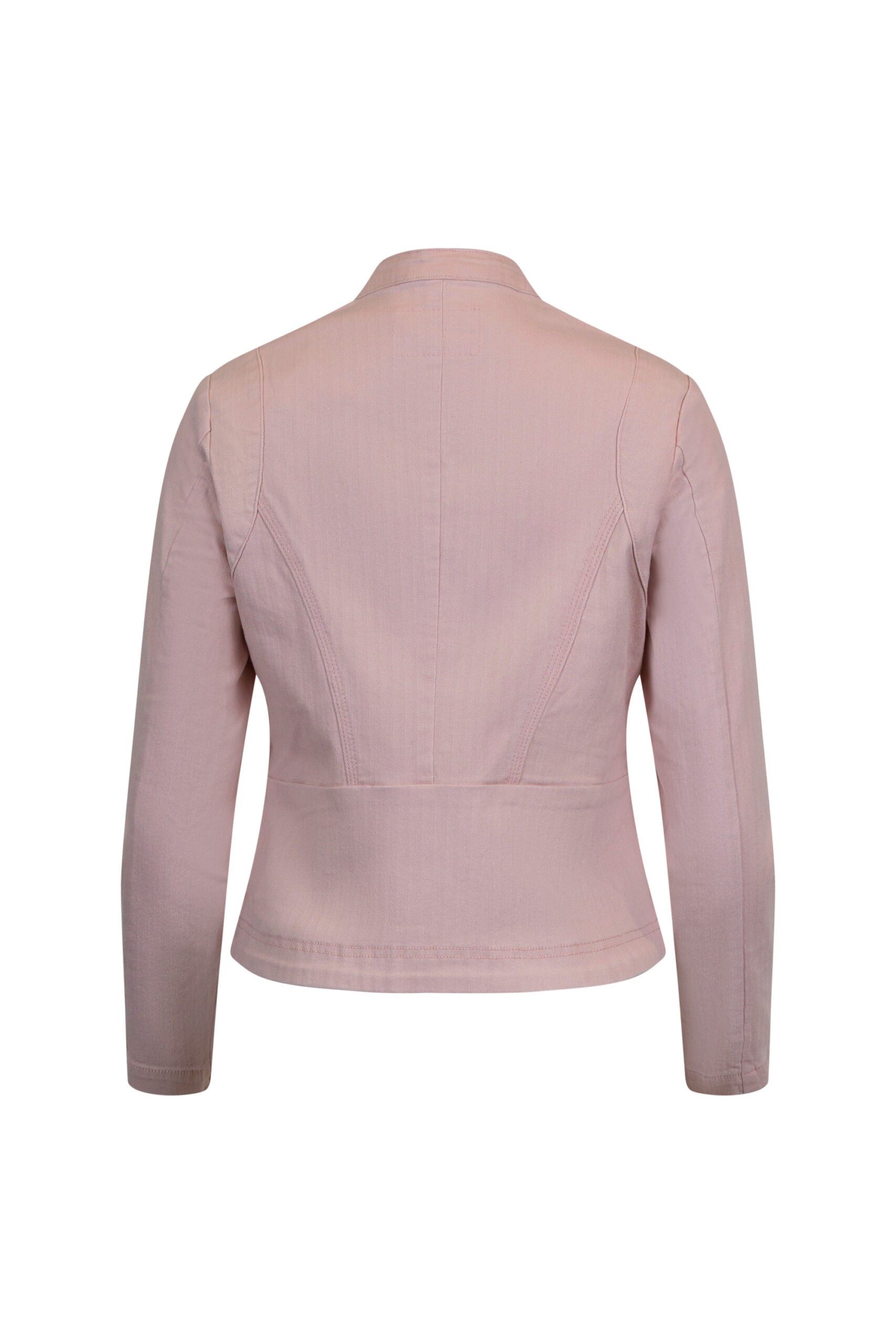 MADLY SWEETLY MOTO JACKET - BLUSH - THE VOGUE STORE