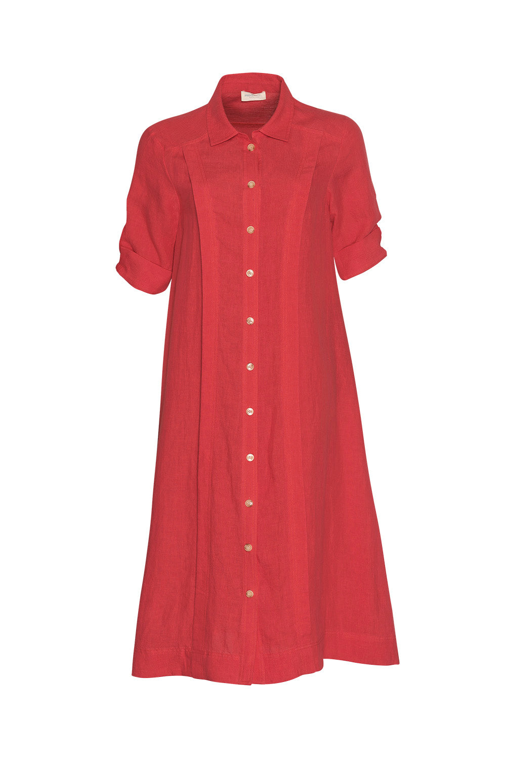 MADLY SWEETLY ECHO SHIRT DRESS - WATERMELON - THE VOGUE STORE