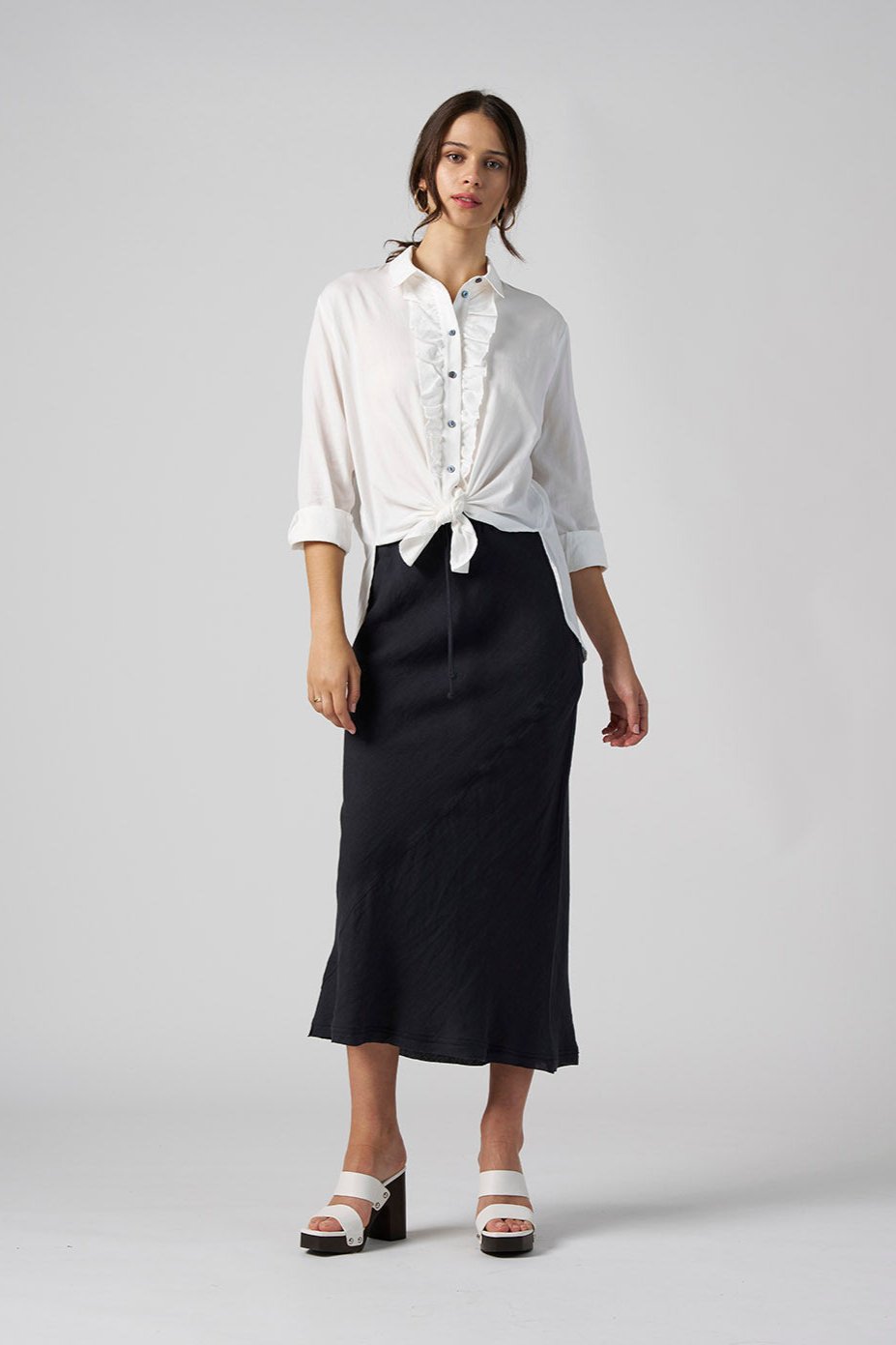 MADLY SWEETLY WISTFUL SHIRT - WHITE - THE VOGUE STORE