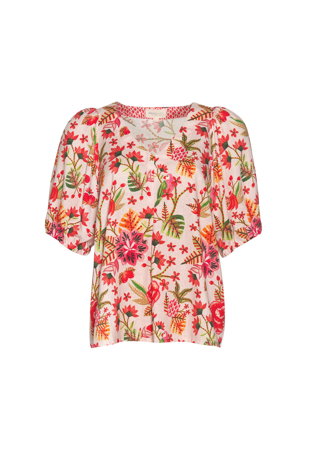 MADLY SWEETLY POLLY WANTS TOP - THE VOGUE STORE