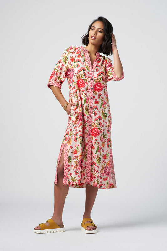 MADLY SWEETLY POLLY WANTS SHIRT DRESS - THE VOGUE STORE