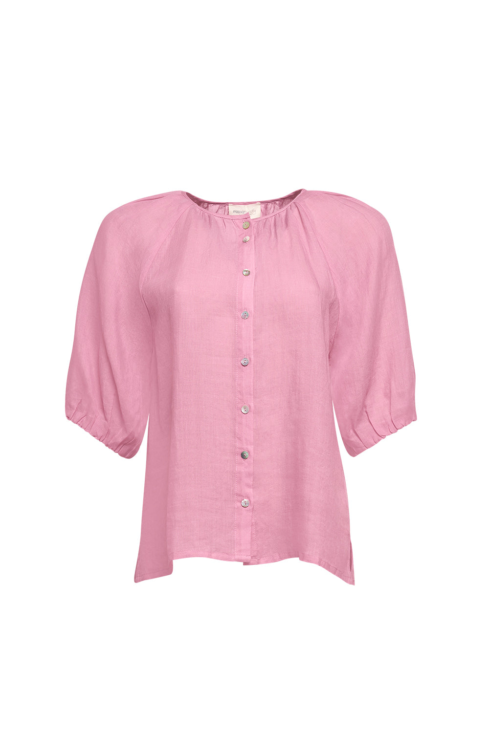 MADLY SWEETLY COLOURWHEEL BLOUSE - ROSE - THE VOGUE STORE