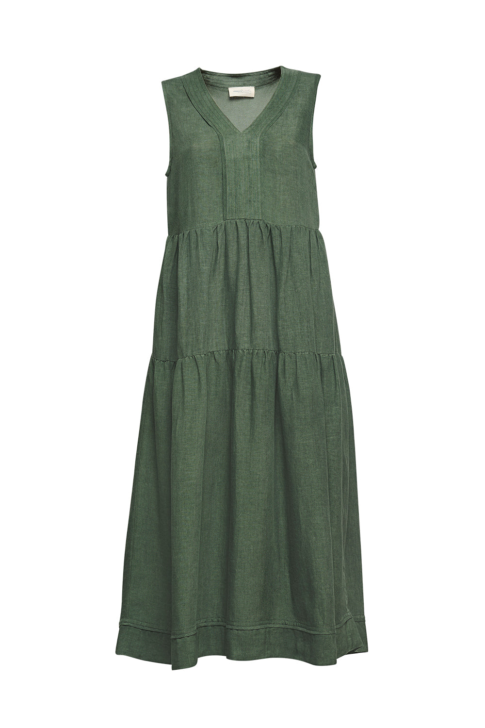 MADLY SWEETLY SUNSHINE MIDI DRESS - KHAKI - THE VOGUE STORE