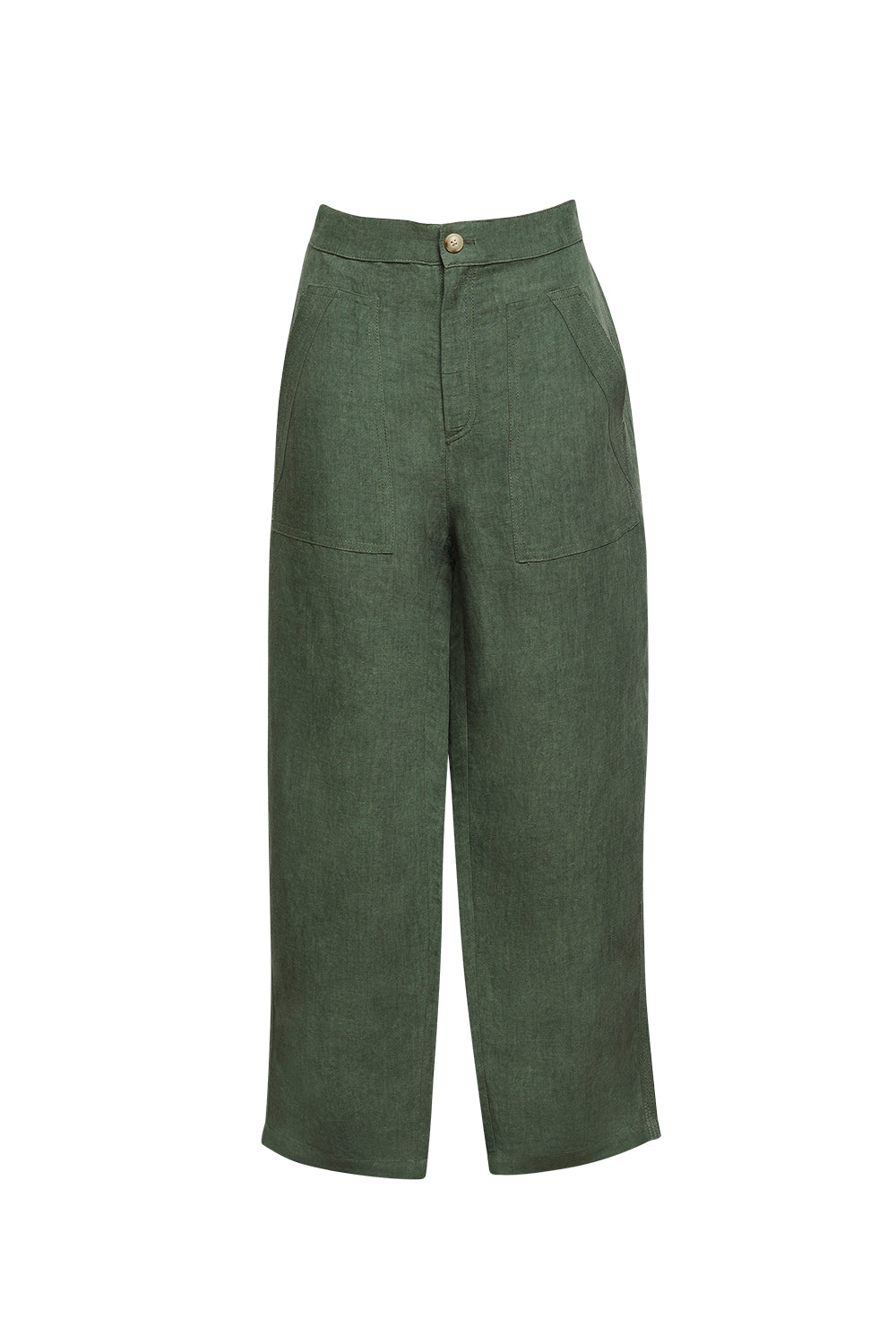 MADLY SWEETLY SUNSHINE PANT - KHAKI - THE VOGUE STORE