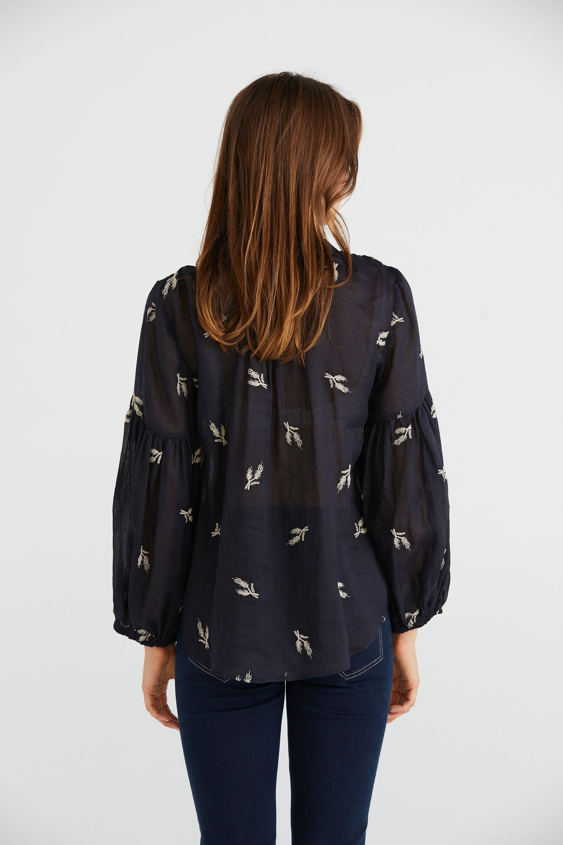 LANIA CATALINA SHIRT - INK - THE VOGUE STORE