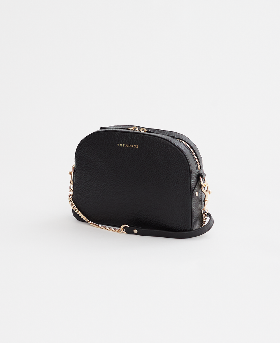 THE HORSE DOME BAG - BLACK - THE VOGUE STORE