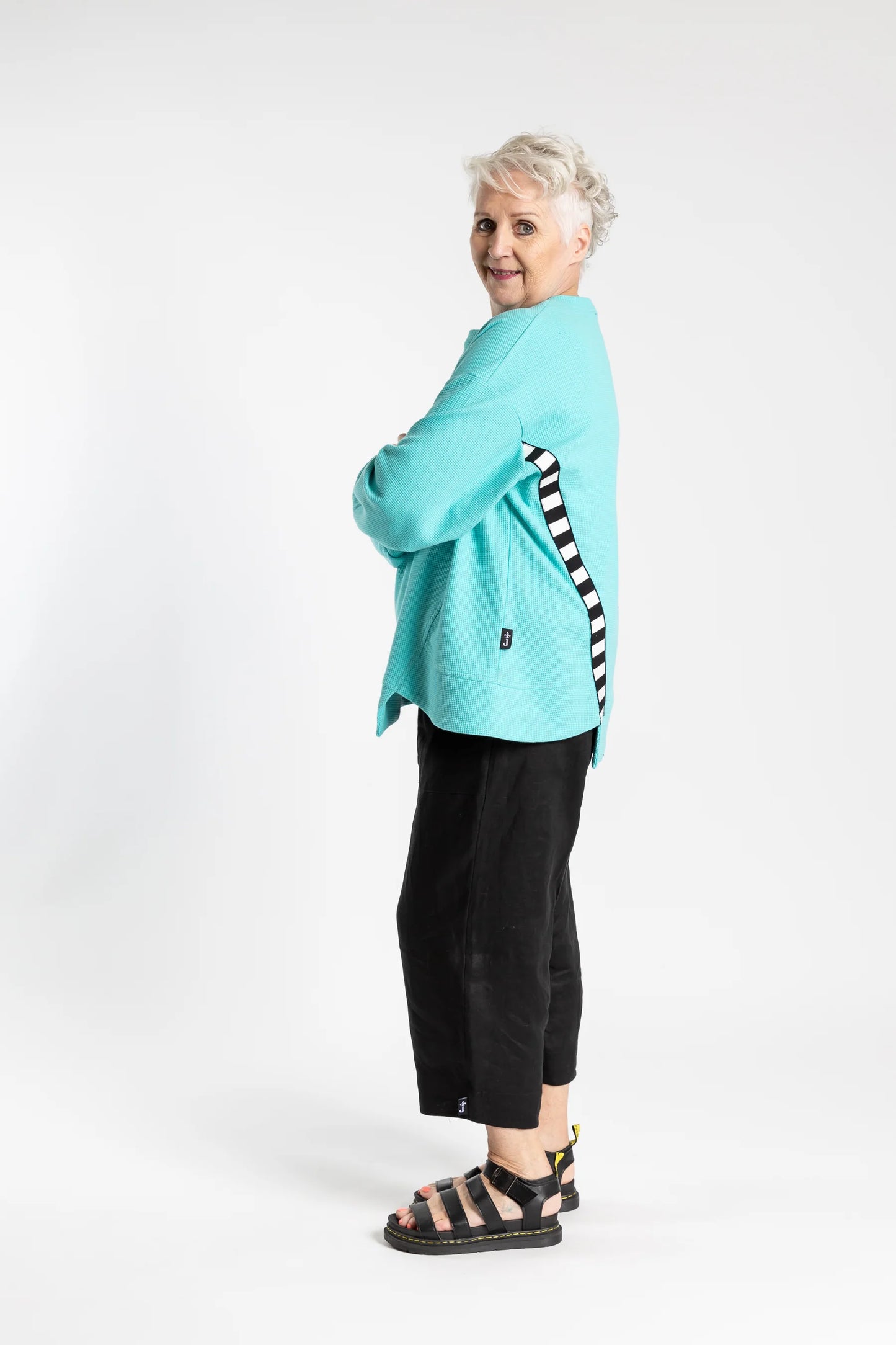 JELLICOE EFFORTLESS SWEATER - MINT - THE VOGUE STORE