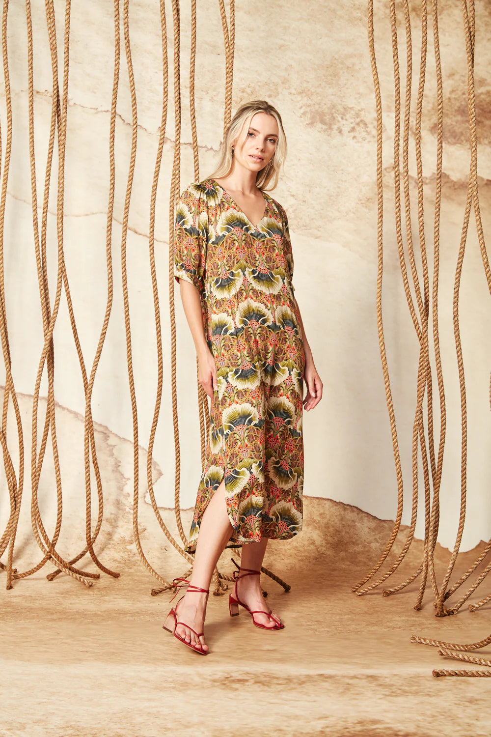 VERGE NOUVEAU DRESS - PRINT - THE VOGUE STORE