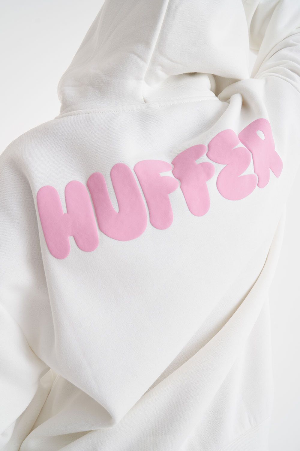 HUFFER WMNS ARCADE HOOD/JUICY CHALK - THE VOGUE STORE