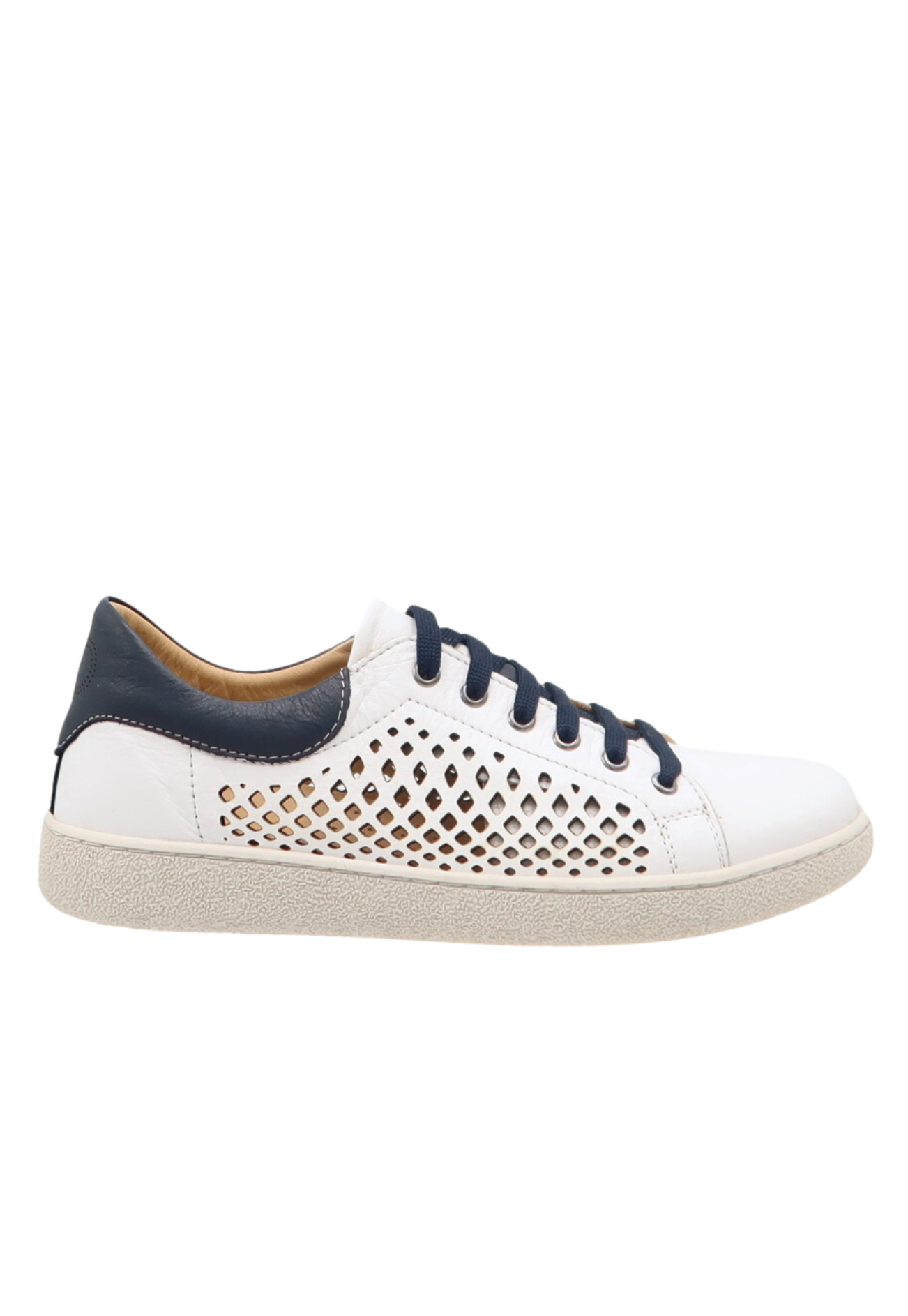 RILASSARE TABBS - WHITE NAVY - THE VOGUE STORE