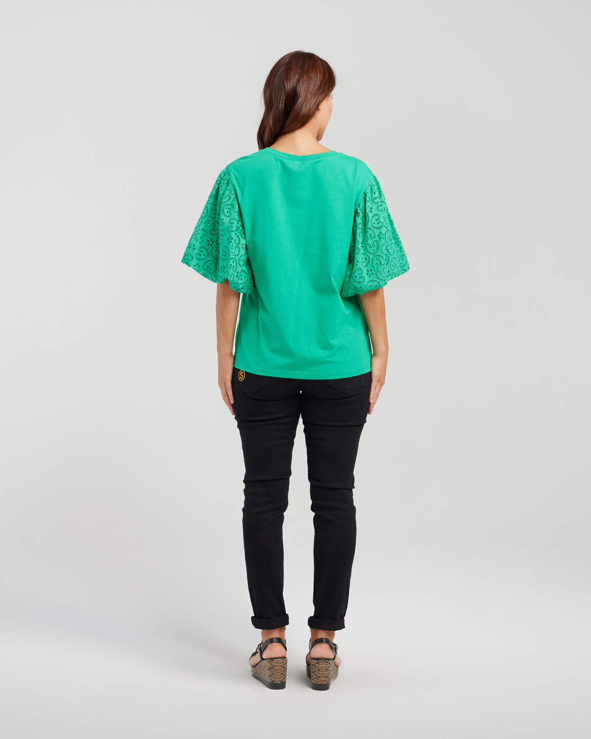 SEDUCE ELOISE TOP - GREEN - THE VOGUE STORE